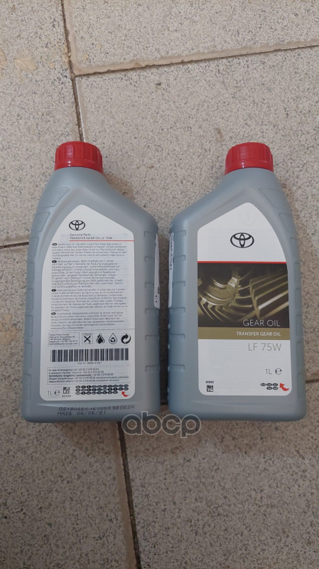 Масло трансмиссионное TOYOTA Getriebeoil LF 75W 1л 08885-81081 TOYOTA арт. 08885-81081