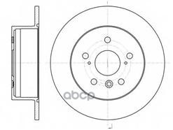 Диск тормозной (Сзади) Toyota Camry (XV30,XV40,XV50) 01-21 / Camry UAE/USA 01-17 TOYOTA арт. 42431-33130