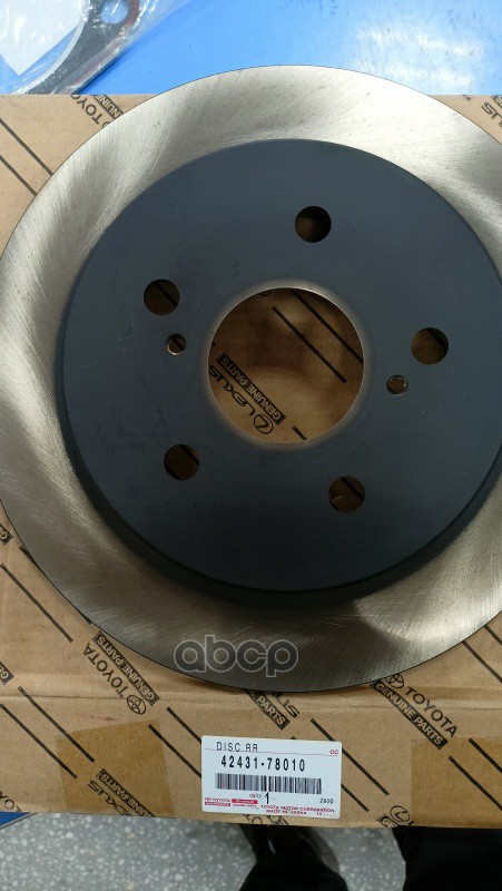 Диск тормозной задний LEXUS RX III 270-450 2009-> TOYOTA 42431-78010 TOYOTA арт. 42431-78010