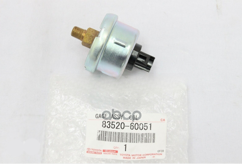 Датчик давления масла Toyota Land Cruiser (J100,J200,J300) 84- / Lexus LX 07-23 TOYOTA арт. 83520-60051