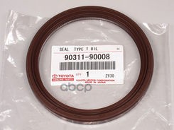 Сальник коленвала задний Mazda 3 08-13 / 6 07-12 1CDFTV;2C;2CE;2CT;2CTE;3CE;3CT;3CTE TOYOTA арт. 90311-90008