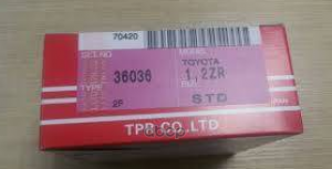 Кольца поршневые (комплект) STD TOYOTA AURIS/COROLLA E150/E180/AVENSIS T270 1-2ZR-FE TPR арт. 36036 STD