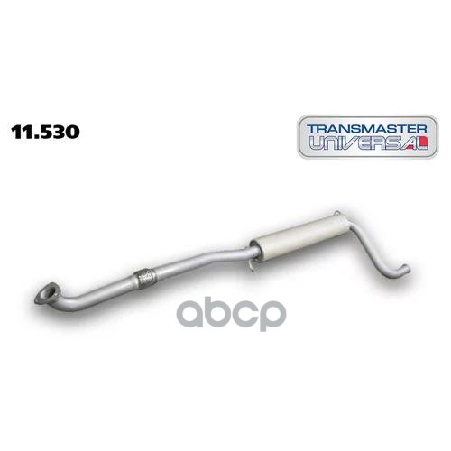Резонатор для а/м ВАЗ 11180-1200020 с гофрой ЕВРО 3 с 2004 г. TRANSMASTER UNIVERSAL арт. 11530