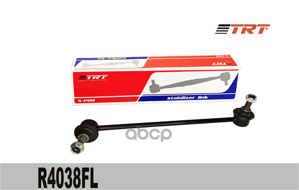 Тяга стабилизатора передняя R4038FL TRT левая 54830-1G500 Hyundai Accent, Kia Rio II TRT арт. R4038FL
