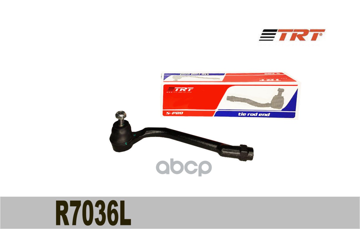 Наконечник рулевой r7036l trt 56820-2h000 левый hyundai elantra, i30, kia ceed, cerato R7036L TRT арт. R7036L