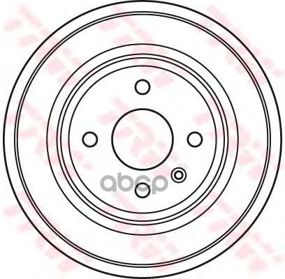 Барабан тормозной задний TRW DB4391 TRW арт. DB4391