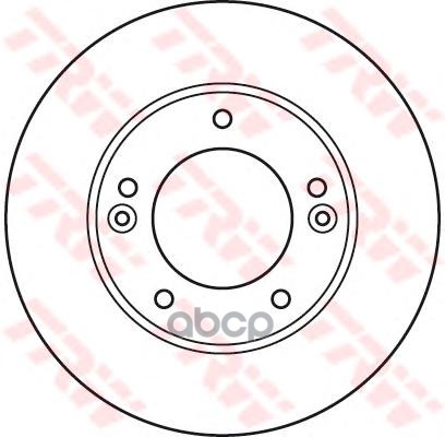 Диск Тормозной | Перед | TRW арт. DF6081S