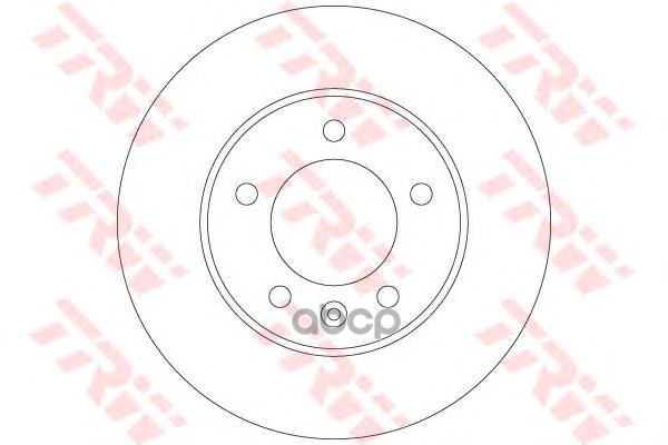 Диск торм Renault Master III TRW арт. df6120