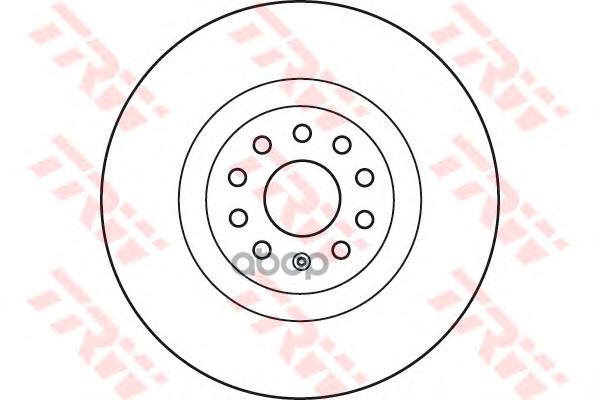 Диск тормозной передний SKODA OCTAVIA (5E_), VW PASSAT (35_, 36_) 340мм DF6133S TRW арт. DF6133S