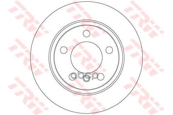 Диск тормозной задний MINI Countryman R60 10-16 / Paceman R61 12-16 TRW DF6353 TRW арт. DF6353