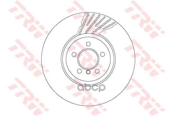 Диск Тормозной | Перед | TRW арт. DF6613S