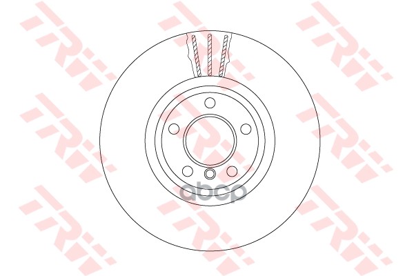 Диск Тормозной Передний Bmw F10, F01 (Не Для Страны Произв Германия) Df6615s TRW арт. DF6615S