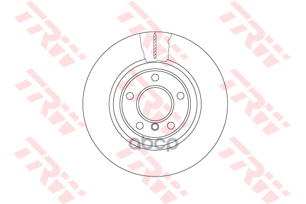 Диск Тормозной Передний Bmw F10 Df6616s TRW арт. DF6616S