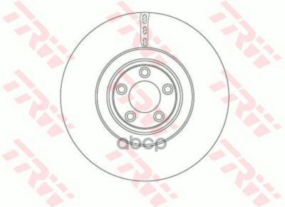 Диск тормозной передний JAGUAR XF/XK/XJ 2009-> /Vent D=380mm TRW DF6651S TRW арт. DF6651S