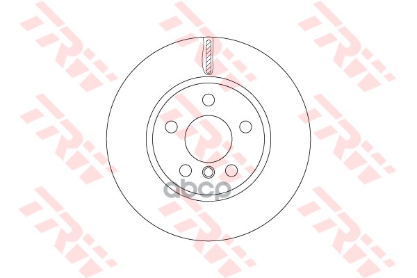 Диск тормозной передний MINI (F54-56), BMW 2 (F45) DF6757 TRW арт. DF6757