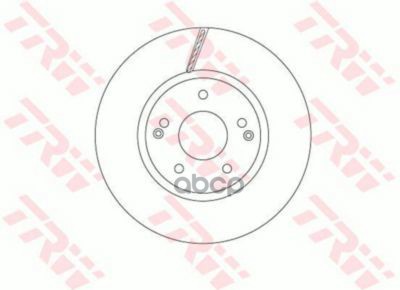 Диск тормозной передний SSANG YONG New Action 2010-> /Vent D=298mm TRW DF6804 TRW арт. DF6804