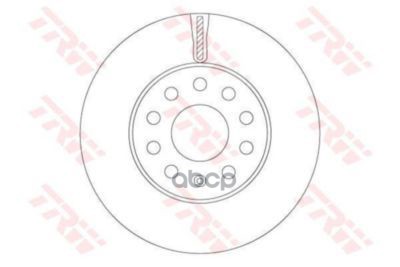 Диск торм Audi A3  VW Golf VII TRW арт. df6903s
