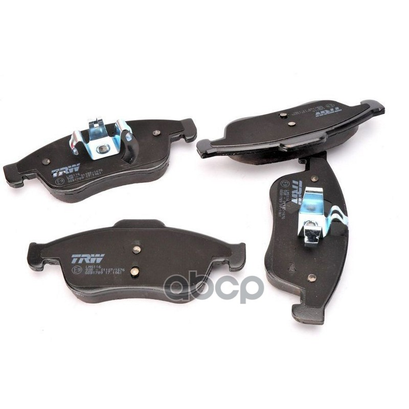Колодки передние RENAULT DUSTER, FLUENCE, MEGANE III GDB1789 TRW арт. GDB1789