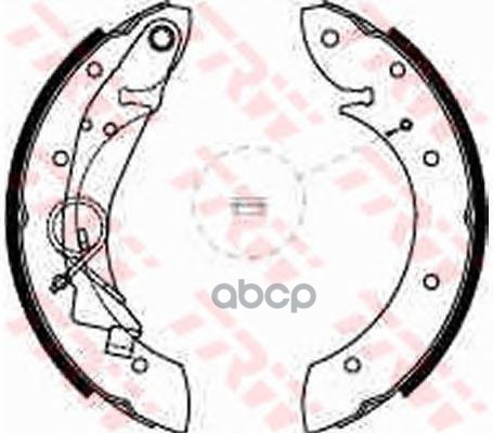 Колодки торм барабан к-т задн TRW арт. gs8635