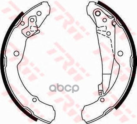 Колодки барабанные SKODA OCTAVIA/POLO SEDAN TRW GS8639 TRW арт. GS8639