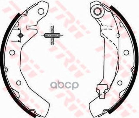 Колодки барабанные DAEWOO Matiz V0.8 98-> V1.0 03-> Aveo TRW GS8645 TRW арт. GS8645