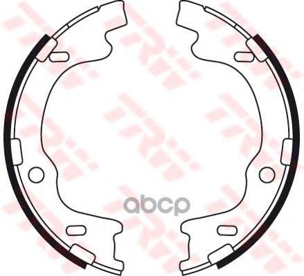 Колодки тормозные барабанные TRW арт. GS8757