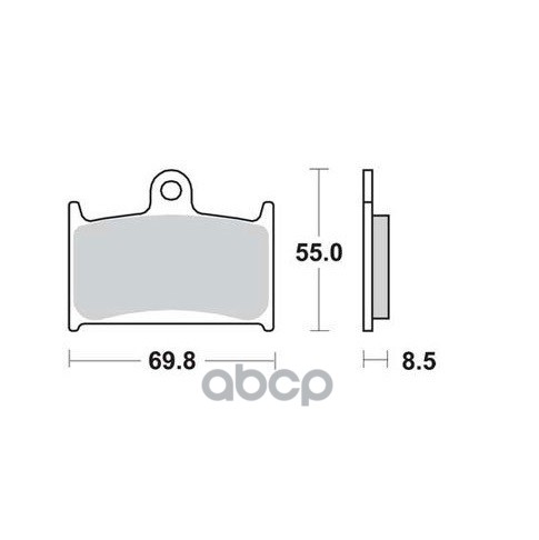 Колодки дисковые MCB595SV TRW арт. MCB595SV