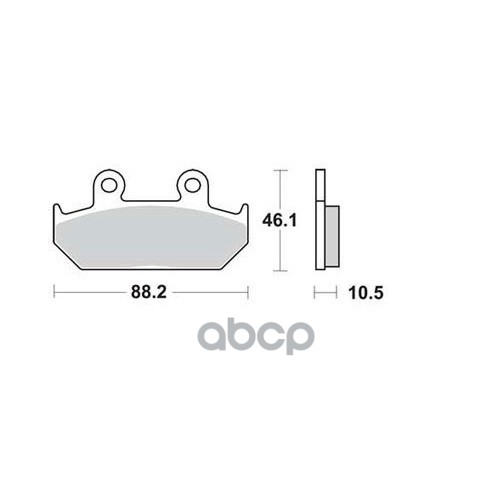 Колодки дисковые MCB624 TRW арт. MCB624
