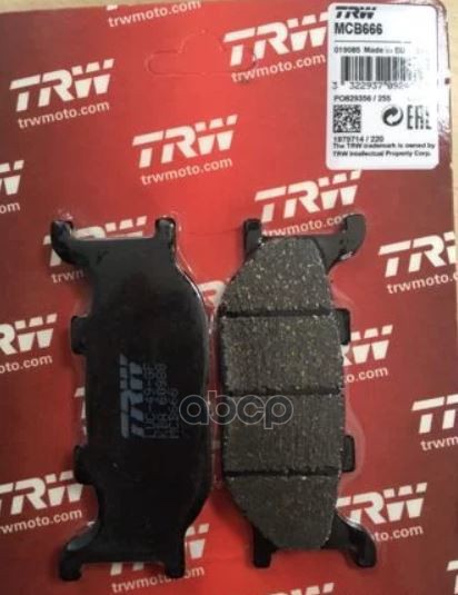 Колодки дисковые MCB666 TRW арт. MCB666