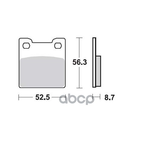 Колодки Тормозные Дисковые Suzuki R 94-97 TRW арт. MCB678