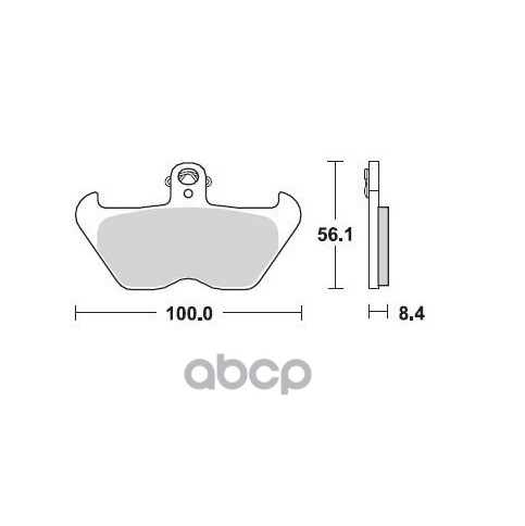 Колодки дисковые MCB680SV TRW арт. MCB680SV