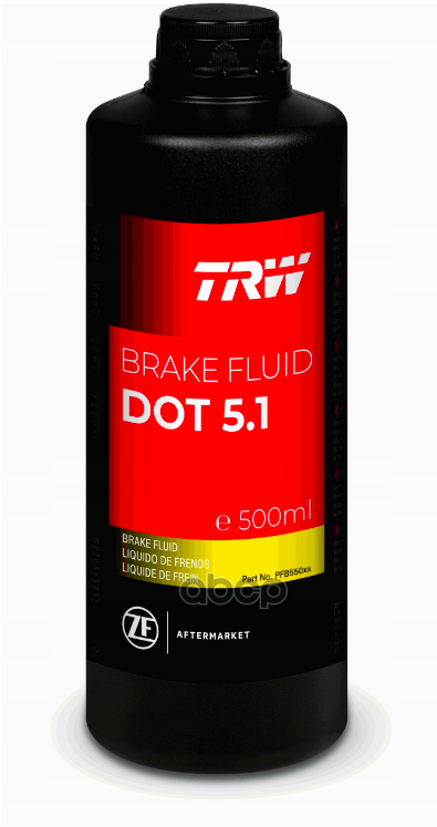 Жидкость Тормозная 0,5Л - Dot 5.1 Для Авто C Abs TRW арт. PFB550SE