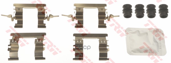 К-т уст диск торм колодок Nissan Juke TRW арт. pfk685