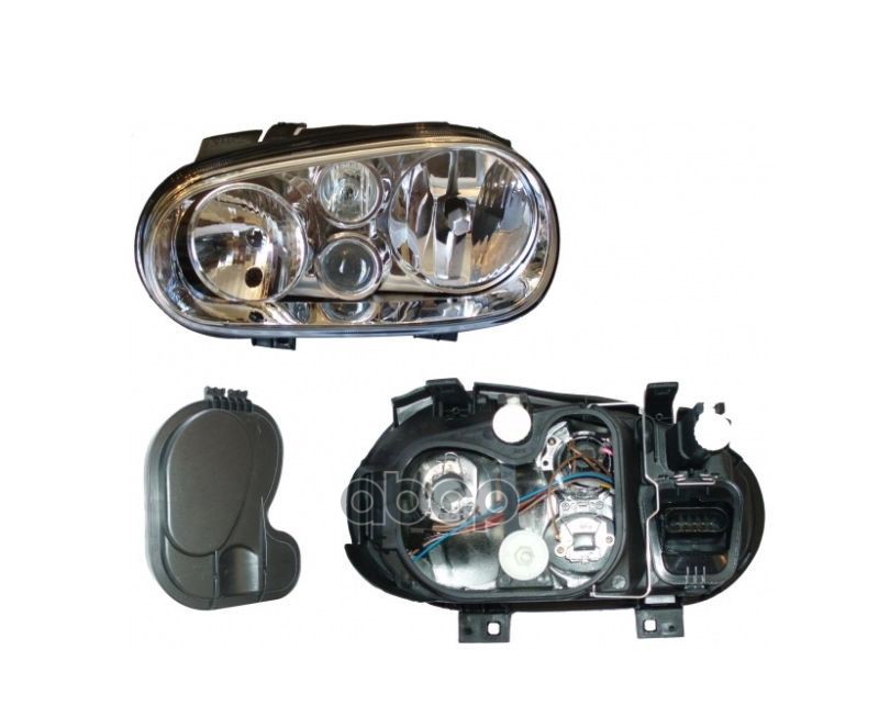 Фара Левая Volkswagen Golf4 1997-2003  W  Manual / Electric TYC арт. 20-5386-08-2b