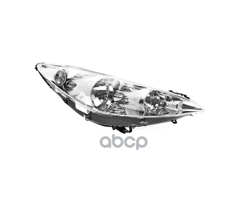 Фара правая PEUGEOT 308 2007  RL  ELECTRIC WMOTOR TYC арт. 20-b497-05-2b