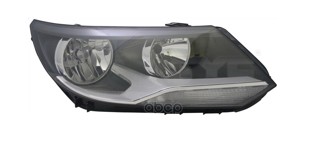 Фара правая VOLKSWAGEN TIGUAN  2011- ELECTRIC W/MOTOR TYC арт. 20-e369-05-2b