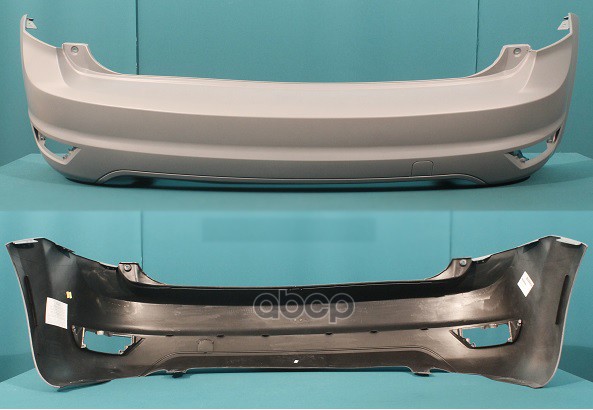 Бампер Задн Грунт Серый Ford: Focus 07- TYG арт. FD04326BA