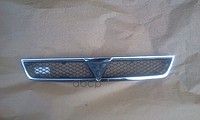 Решетка Радиатора Mitsubishi: Lancer 08-12 (Чёрн/Хром) TYG арт. MB07149GB