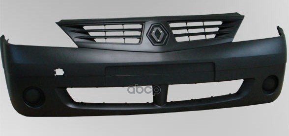 Бампер Передн Без Отверстий Для Противотуманных Фар Dacia: Logan 05- TYG арт. RN04058BA
