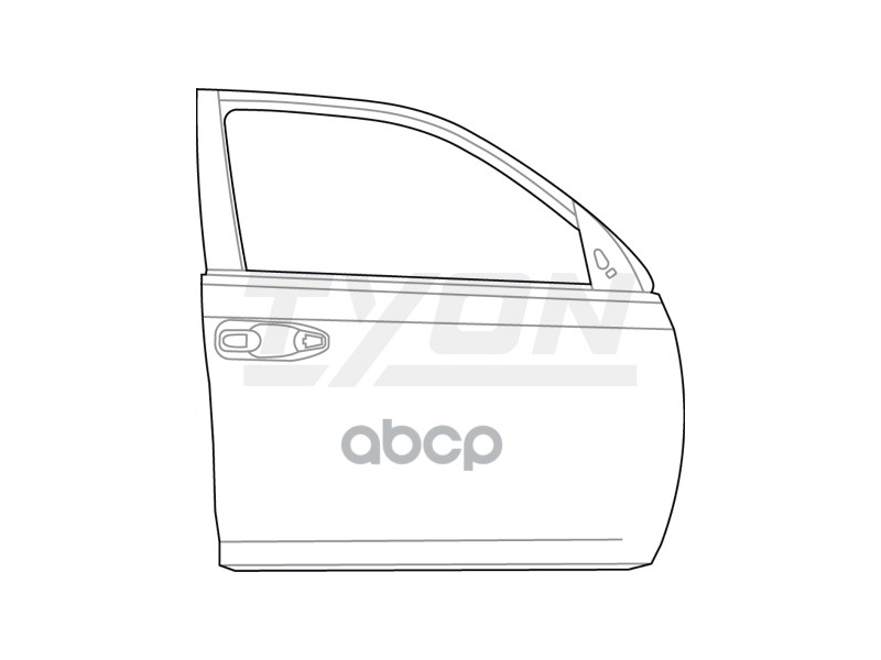 Дверь Передняя Правая TYON арт. T39050104024