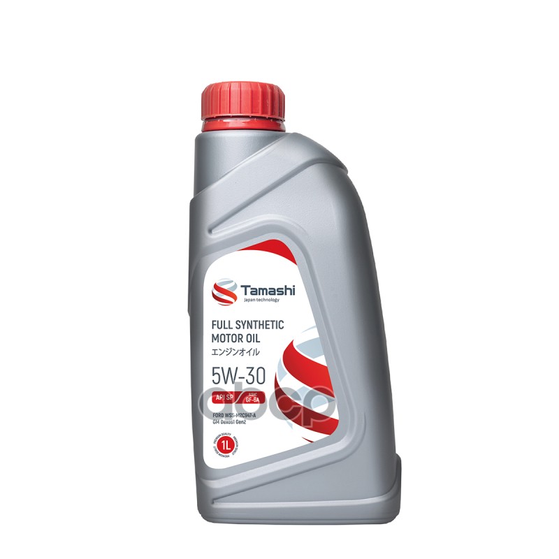Tamashi 5W-30 1L Api Sp, Ilsac Gf-6A (Gm Dexos1 Gen2 / Ford Wss-M2c947-A) Масло Моторное Синтетическое