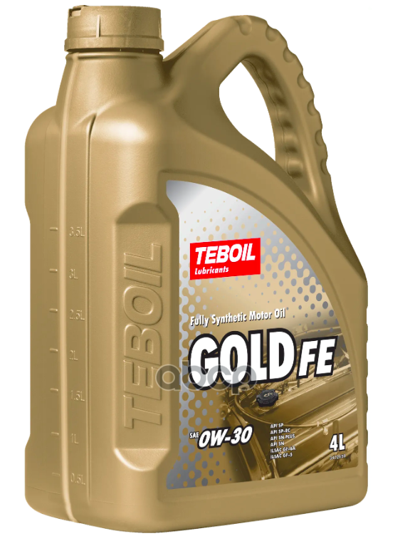 Teboil Масло моторное TEBOIL Gold FE 0W-30 синтетическое 4 л 3468078