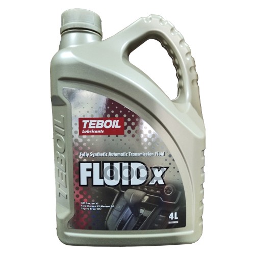 Масло трансмиссионное TEBOIL Fluid X синтетическое 4 л 3566888 Teboil арт. 3566888
