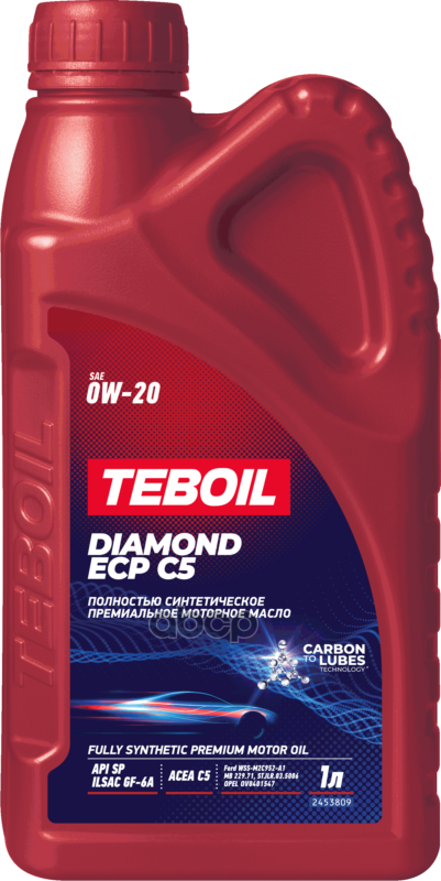 Teboil МАСЛО МОТОРНОЕ DIAMOND ECP C5 0W-20 1Л 3734814