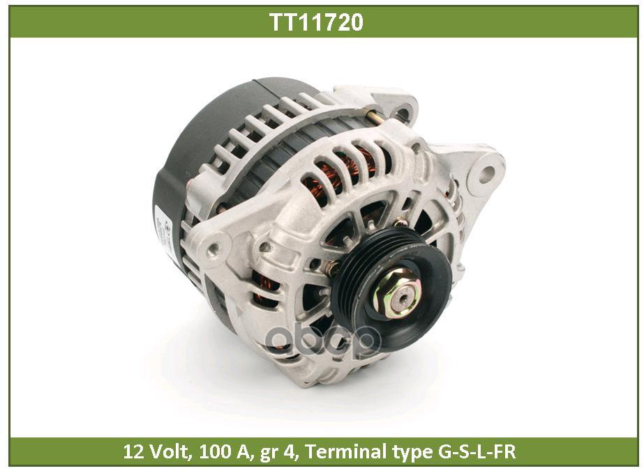 Генератор МИТСУБИСИ КАРИЗМА, ХЕНДАЙ СОНАТА, КИА ОПТИМА, ВОЛЬВО S40 (TT11720) Tesla Technics арт. TT11720