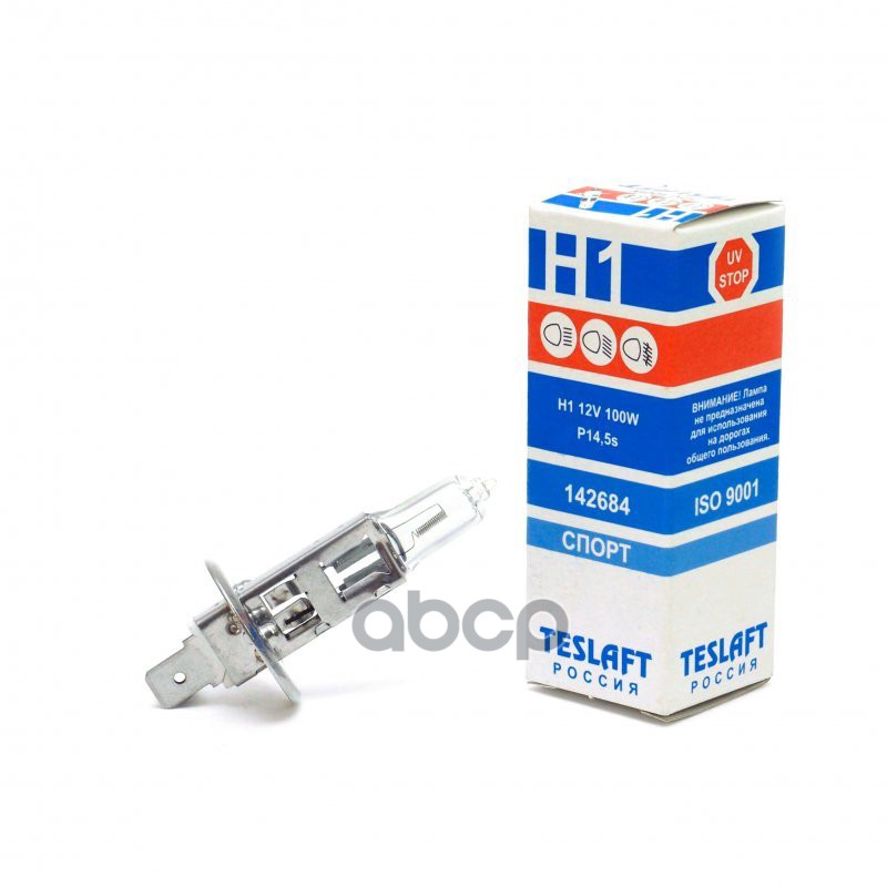 Лампа 12V H1 100W Teslaft 1 Шт. Картон 142684 Teslaft арт. 142684