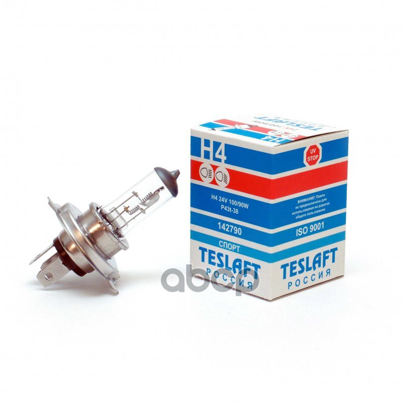 Лампа 24V H4 100/90W Teslaft 1 Шт. Картон 142790 Teslaft арт. 142790