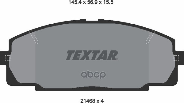 Колодки Тормозные Дисковые Передн Toyota: Hiace Ii Wagon 83-89, Hiace Ii Фургон 83-89, Hiace Iii Wagon 89-95, Hiace Iii Фурго...