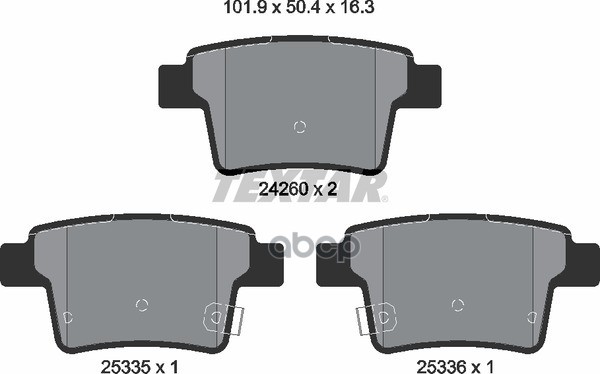 Колодки Тормозные Дисковые Задн Ford: Mondeo Iii 00-, Mondeo Iii Седан 00-, Mondeo Iii Универсал 00-,  Jaguar: X-Type 01-, X-...