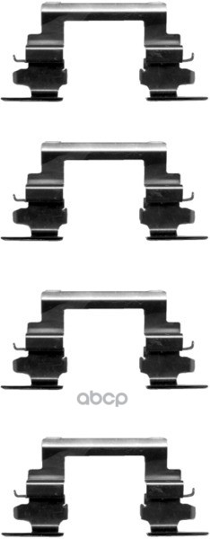 Ремкомплект колодок TEXTAR 82507300 Textar арт. 82507300